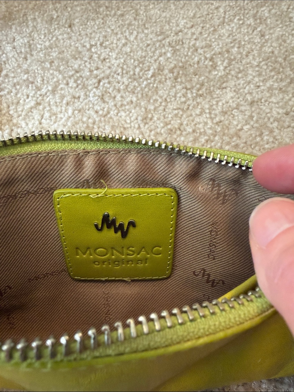 Monsac Original Italian Wristlet